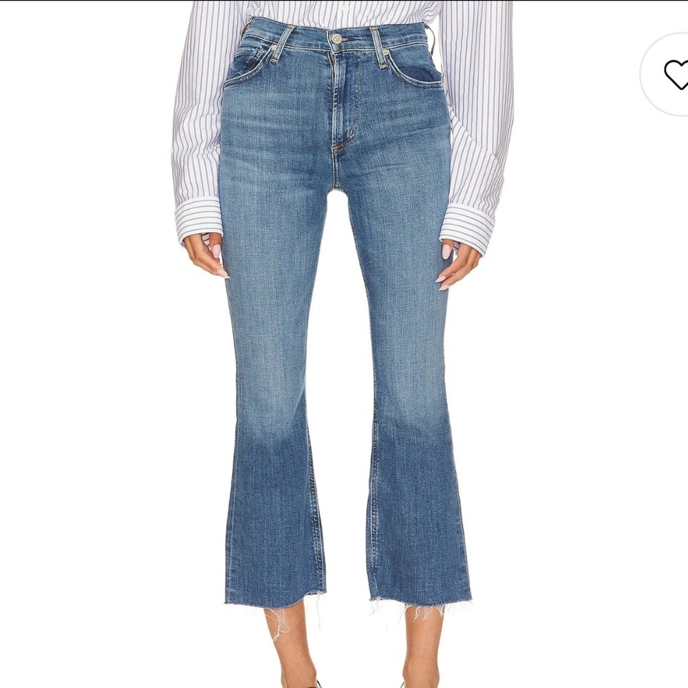 Citizens of Humanity | Isola Mid Rise Cropped Boot Jeans | Sz 27